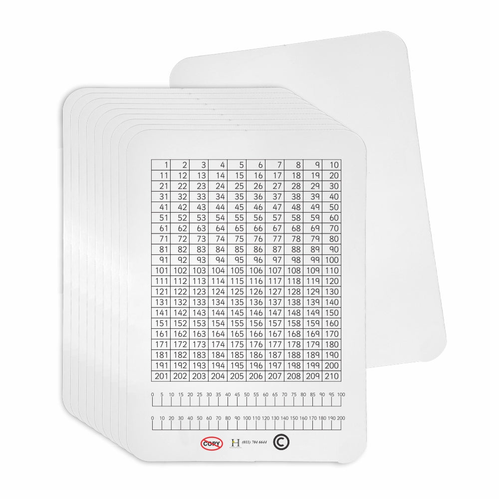 WRITING SLATE DOUBLE SIDED A4 WB3 BASICALLY BOOKS PACK OF 10