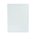 Perspex Pocket (Clear/White Backing A3)