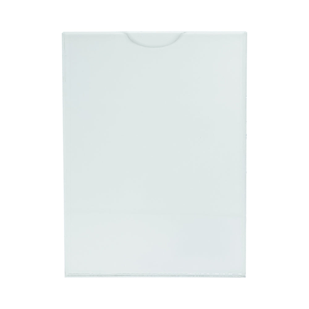 Perspex Pocket (Clear/White Backing A3)