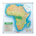 EDU BD MAP AFRICA 1230x1230mm MAGNETIC WHITE Educational