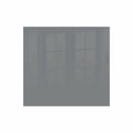 DECORATIVE GLASS WALL TILE 598MM X 650MM METALLIC SILVER