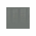 DECORATIVE GLASS WALL TILE 598MM X 650MM MOUSE GREY