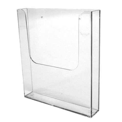 BROCHURE HOLDER ACRYLIC WALL MOUNTABLE A4 Menu Holder