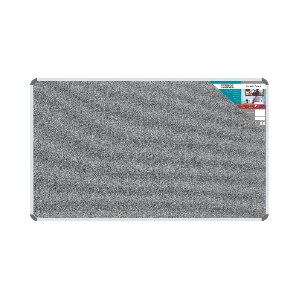 BULLETIN BOARD RIBBED ALUM FRAME 1500*900MM LAUREL Aluminium Frame