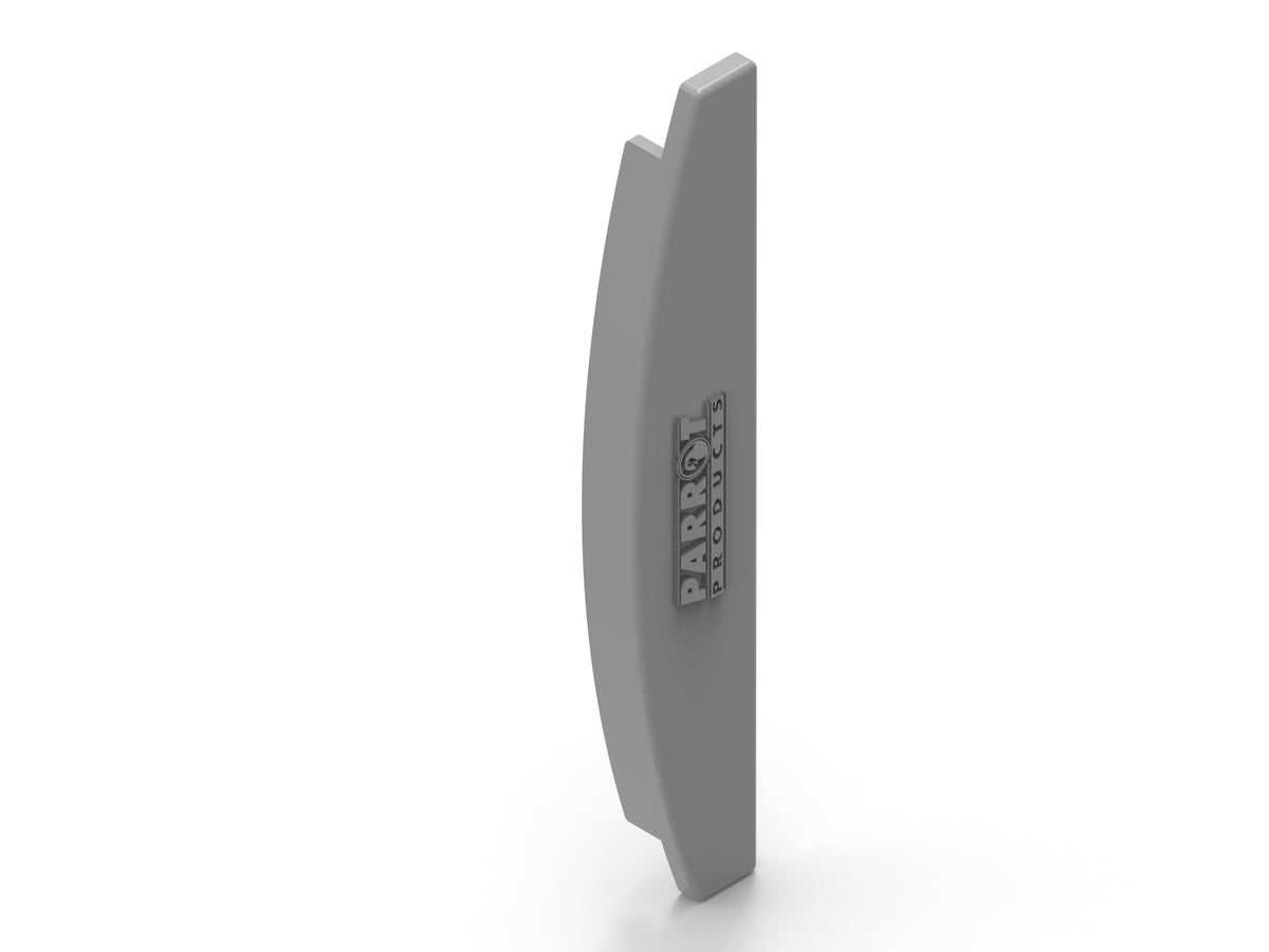 SIGN FRAME SINGLE SIDED END CAP 100MM Extrusion