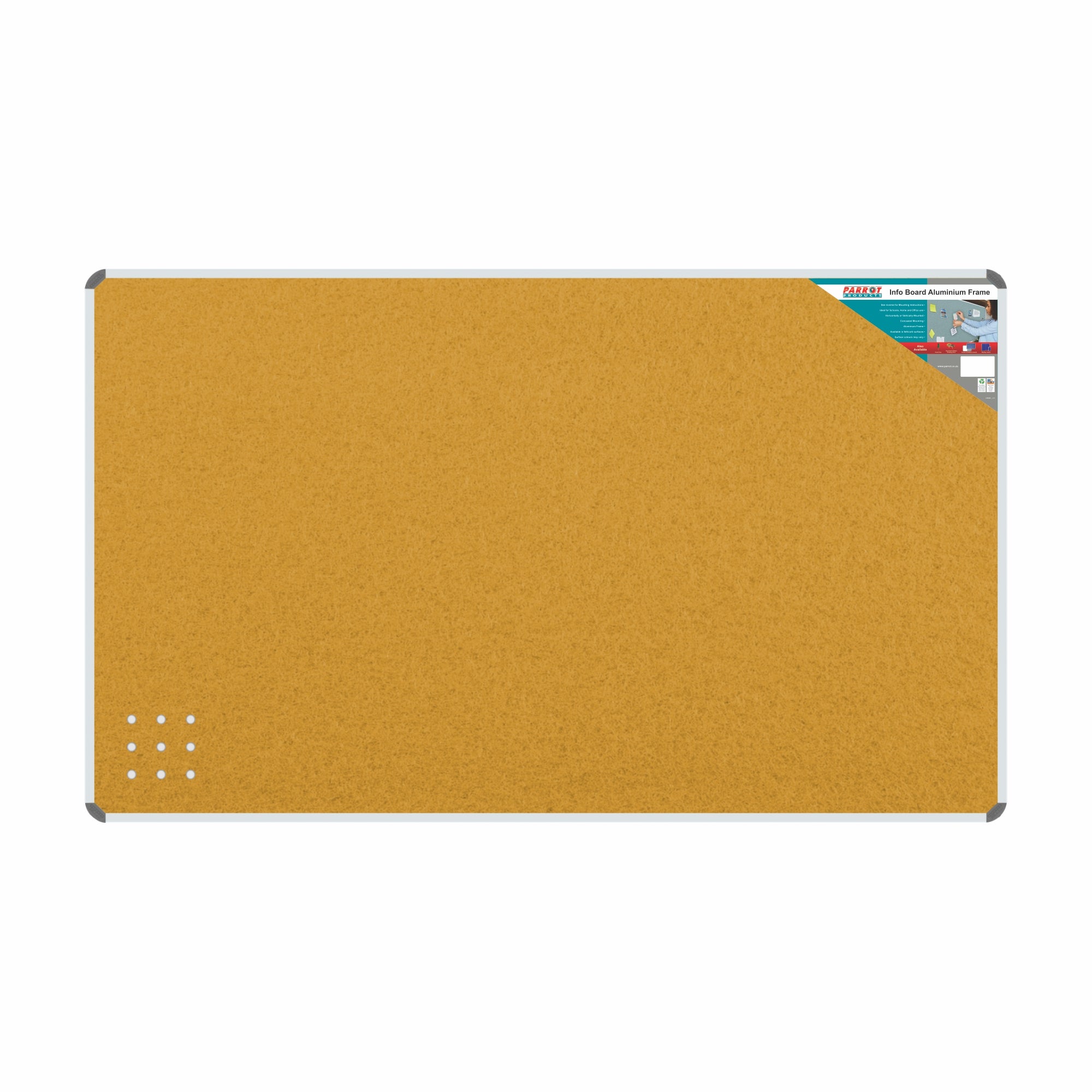 Info Board (Aluminium Frame - 1500*900mm - Beige)