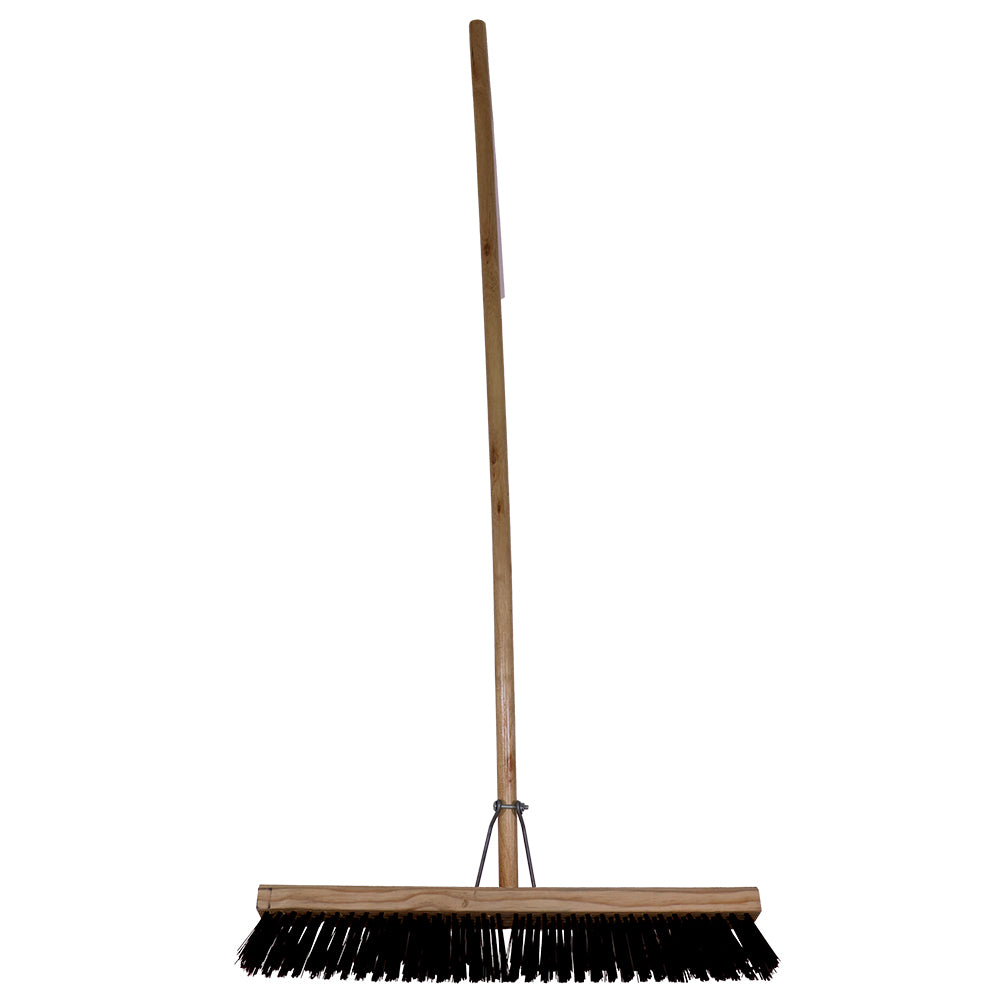 Platform Broom Black - Soft Fibre 600mm (18")