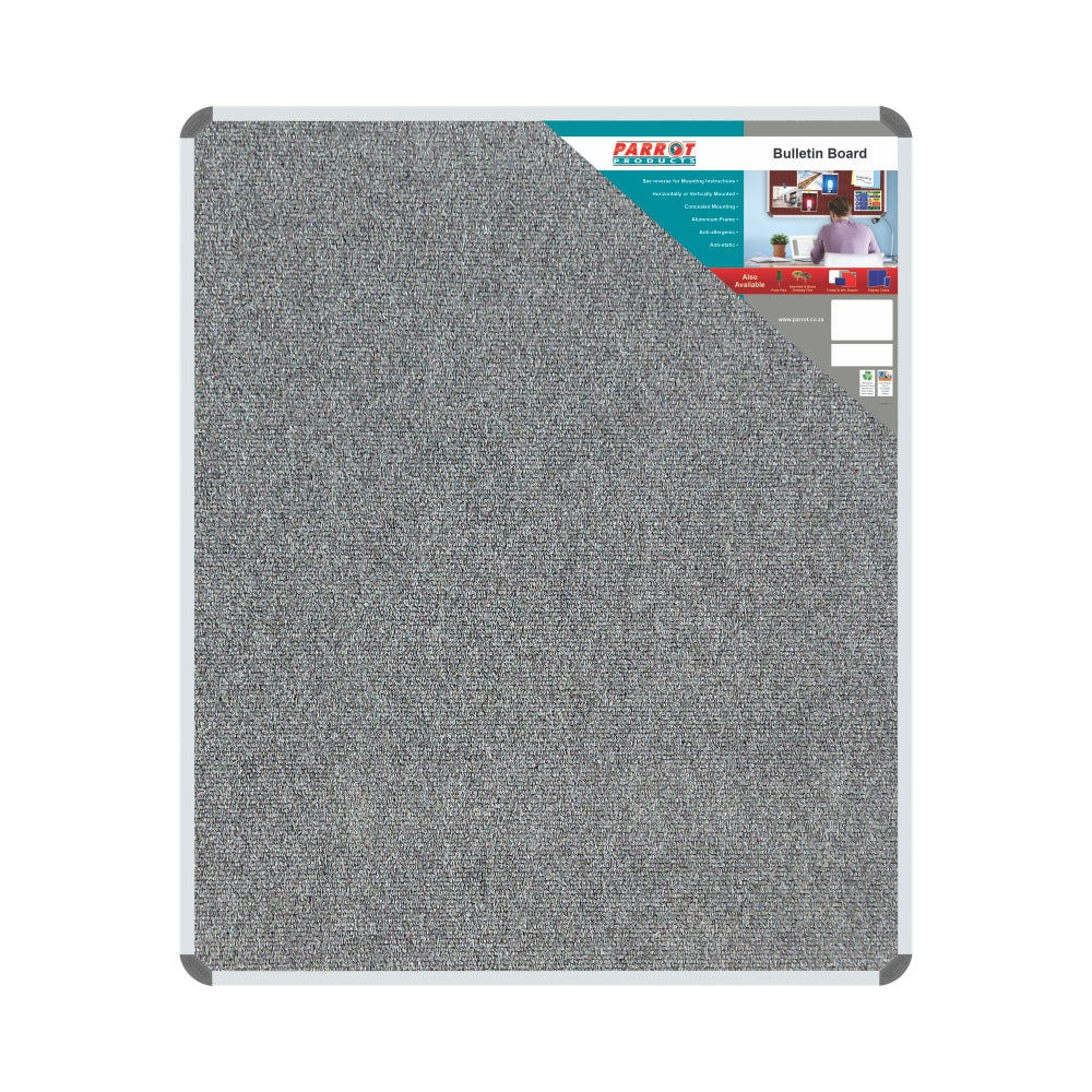 Bulletin Board Ribbed Aluminium Frame (1200x1000mm - Laurel)