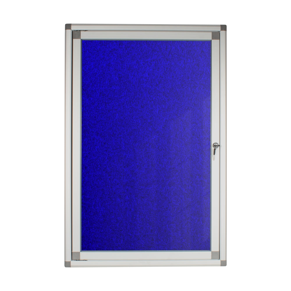 Hinged Pinning Display Case (900*600mm - Royal Blue) 900x600mm Display Solution - Parrot at JATA KZN Durban
