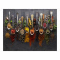 Decorative Glass Wall Tile (898 X 700 X 6mm) Spices