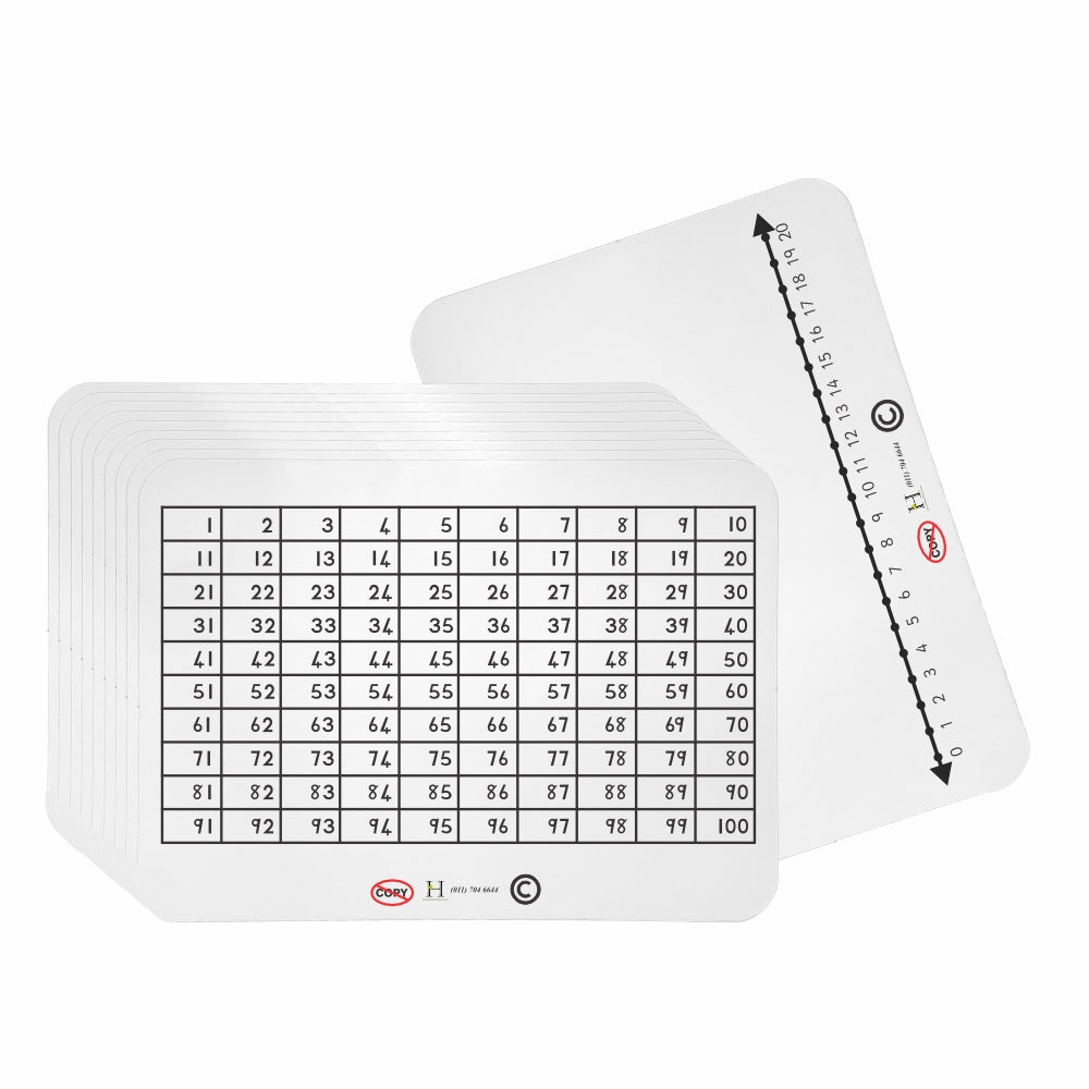 WRITING SLATE DOUBLE SIDED A4 WB11 BASICALLY BOOKS PACK OF 10