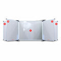 Educational Board Magnetic Whiteboard (1220*1210 - Squares 1 Side - Swing Leaf - Option B)