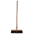 Janitorial Platform Broom Brown 305mm (12")
