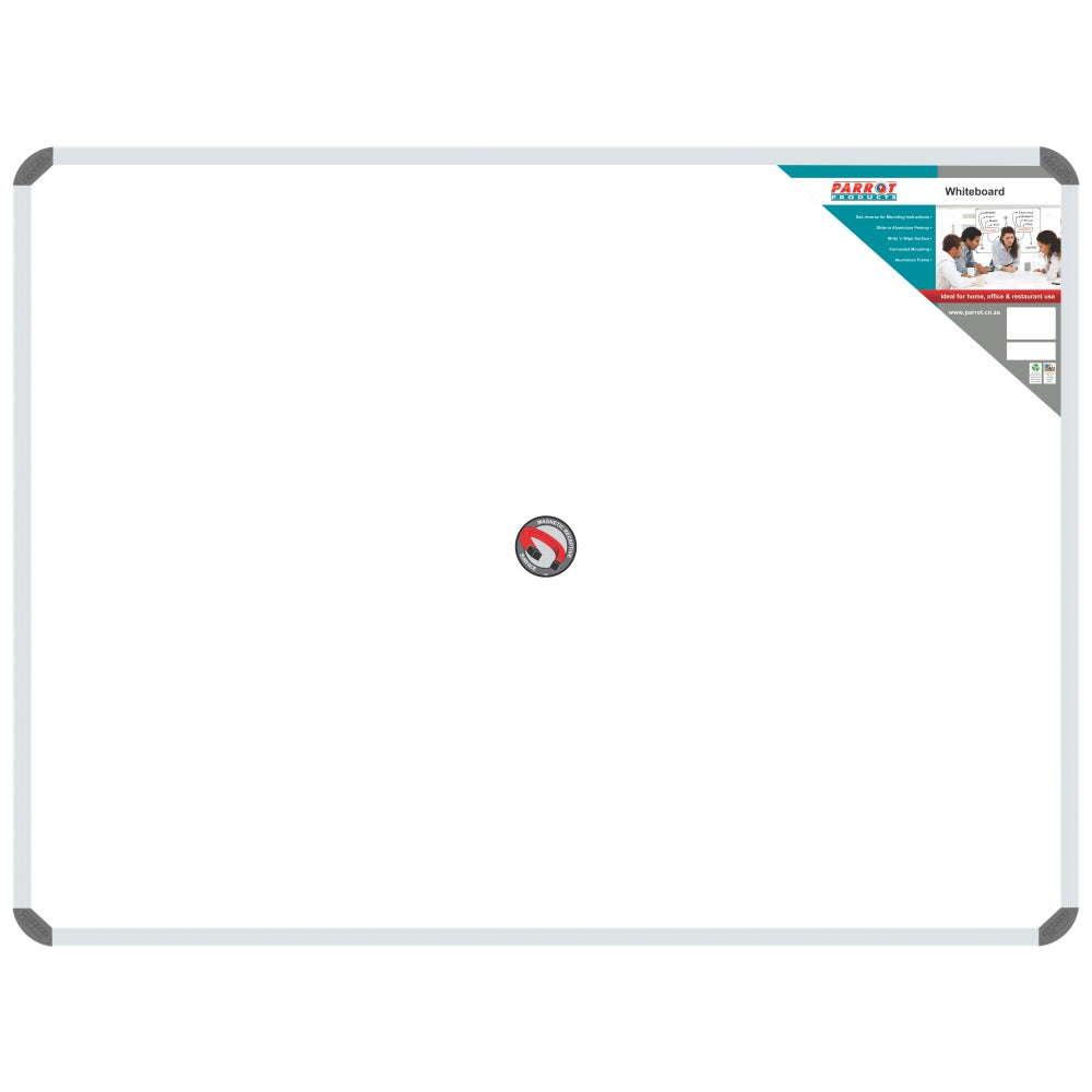 Parrot Products Whiteboard 1200*900mm (Magnetic) 1200x900mm Whiteboard - Parrot at JATA KZN Durban