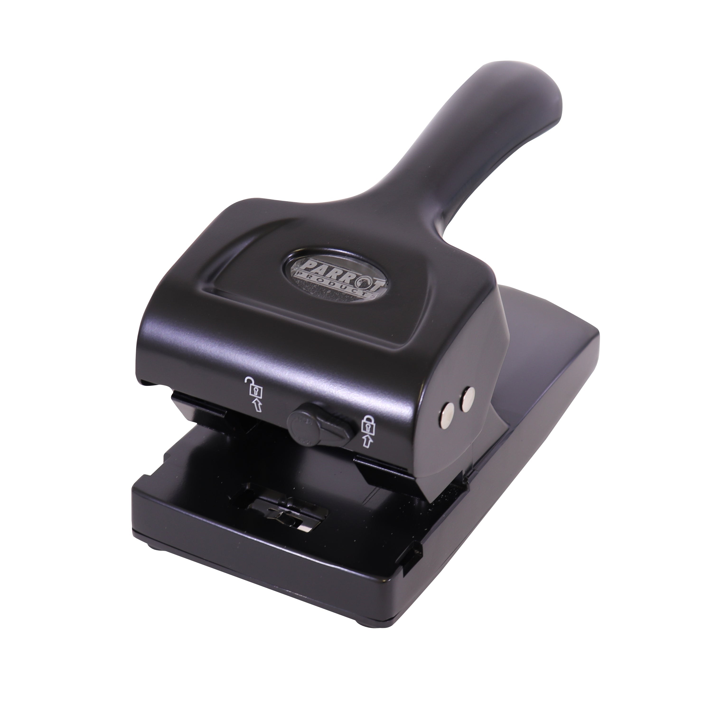 Steel Hole Punch (65 Sheets - Black)