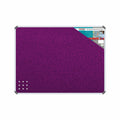 Info Board (Aluminium Frame - 900*600mm - Purple)