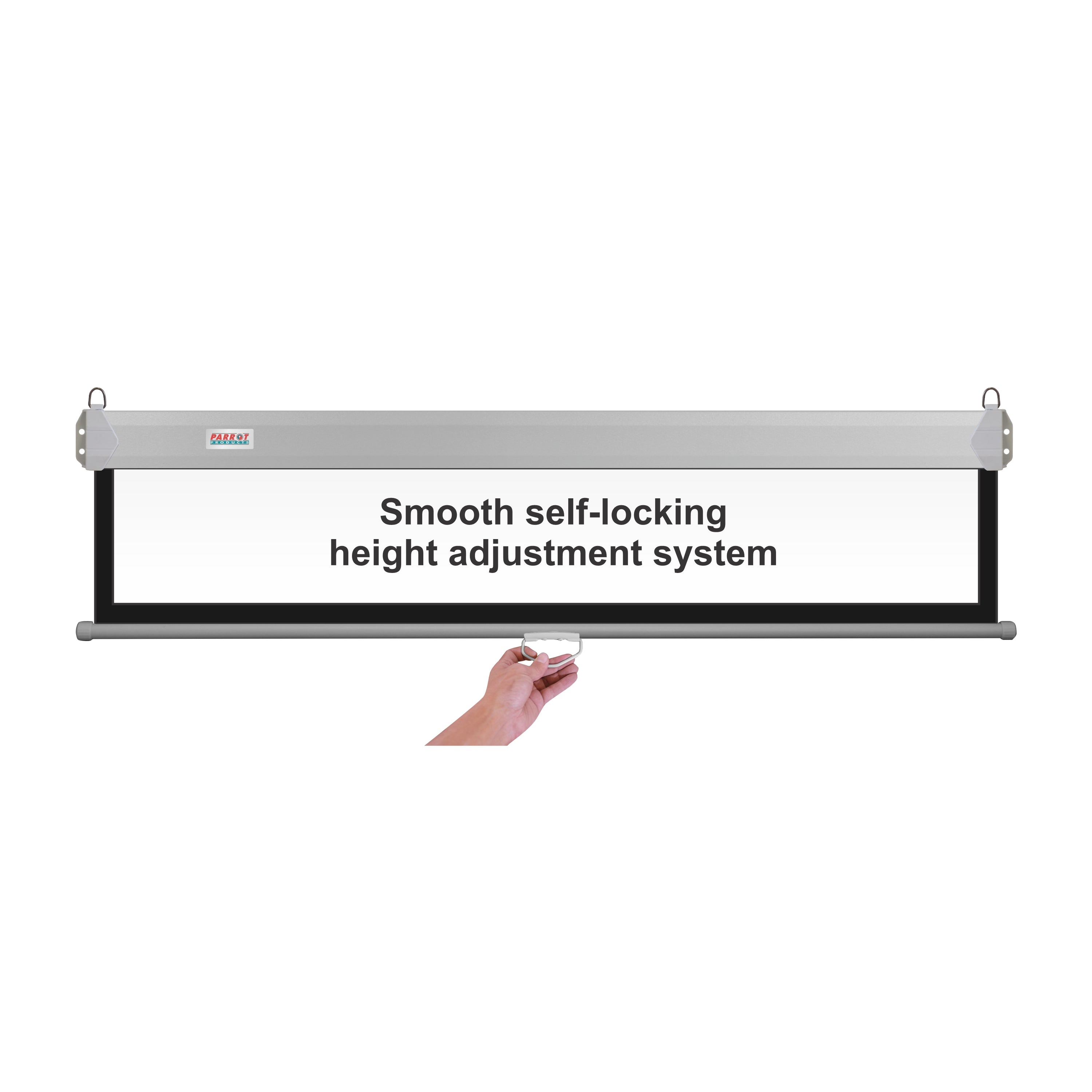 Parrot Pulldown Screen 2130*2130mm (View: 2030*2030mm - 1:1)