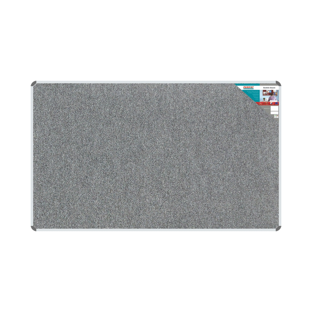 BULLETIN BOARD RIBBED ALUM FRAME 2000*1200MM LAUREL Aluminium Frame