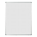 Educational Board Magnetic Whiteboard (1220*920 - Grey Squares - Side Panel - Option A)