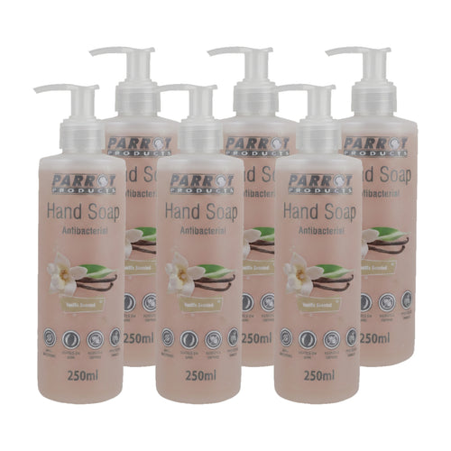 ANTIBACTERIAL HAND SOAP VANILLA 250ML BOX OF 6