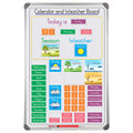 Calendar And Weather Board Slimline Magnetic 900*600mm