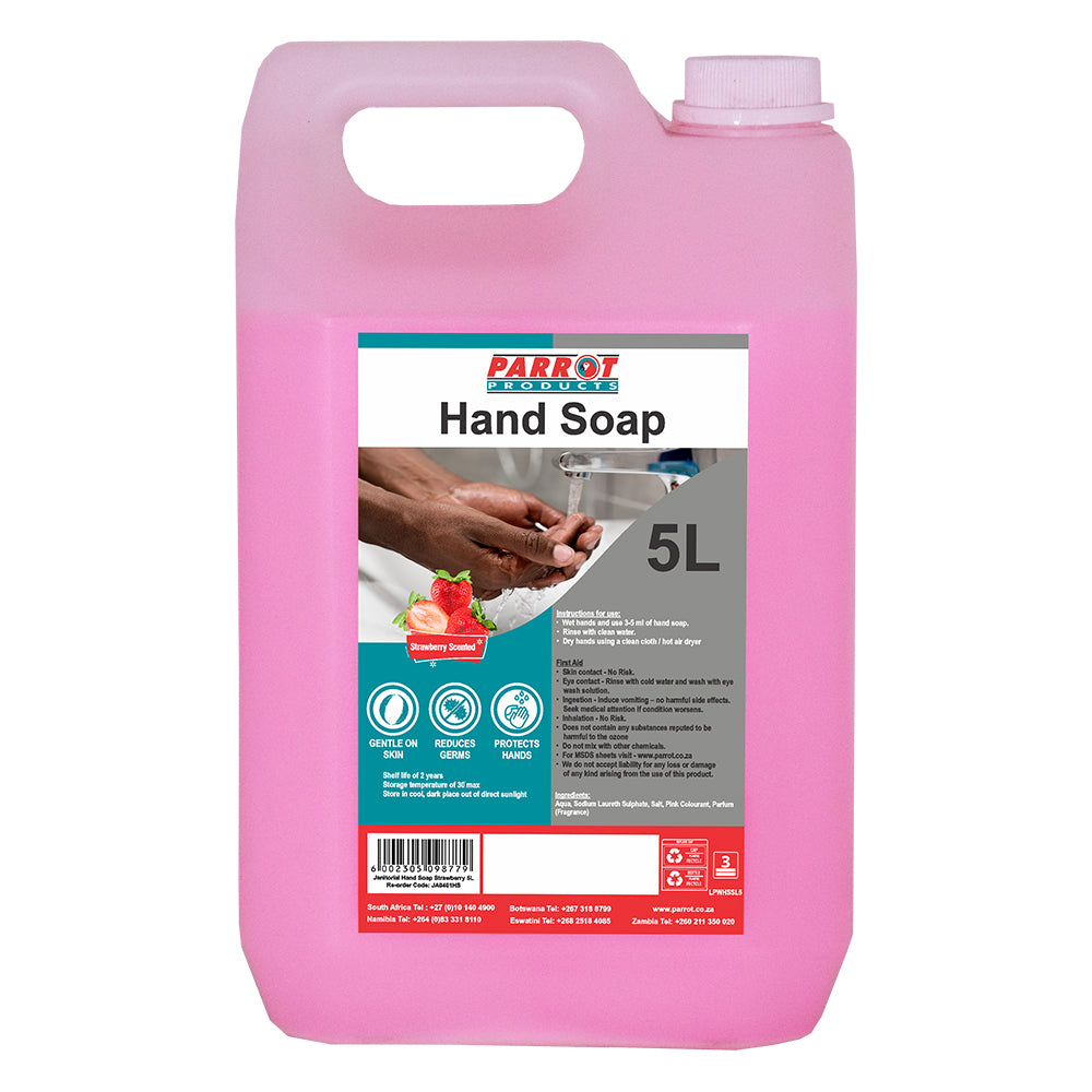ANTIBACTERIAL HAND SOAP STRAWBERRY 5L