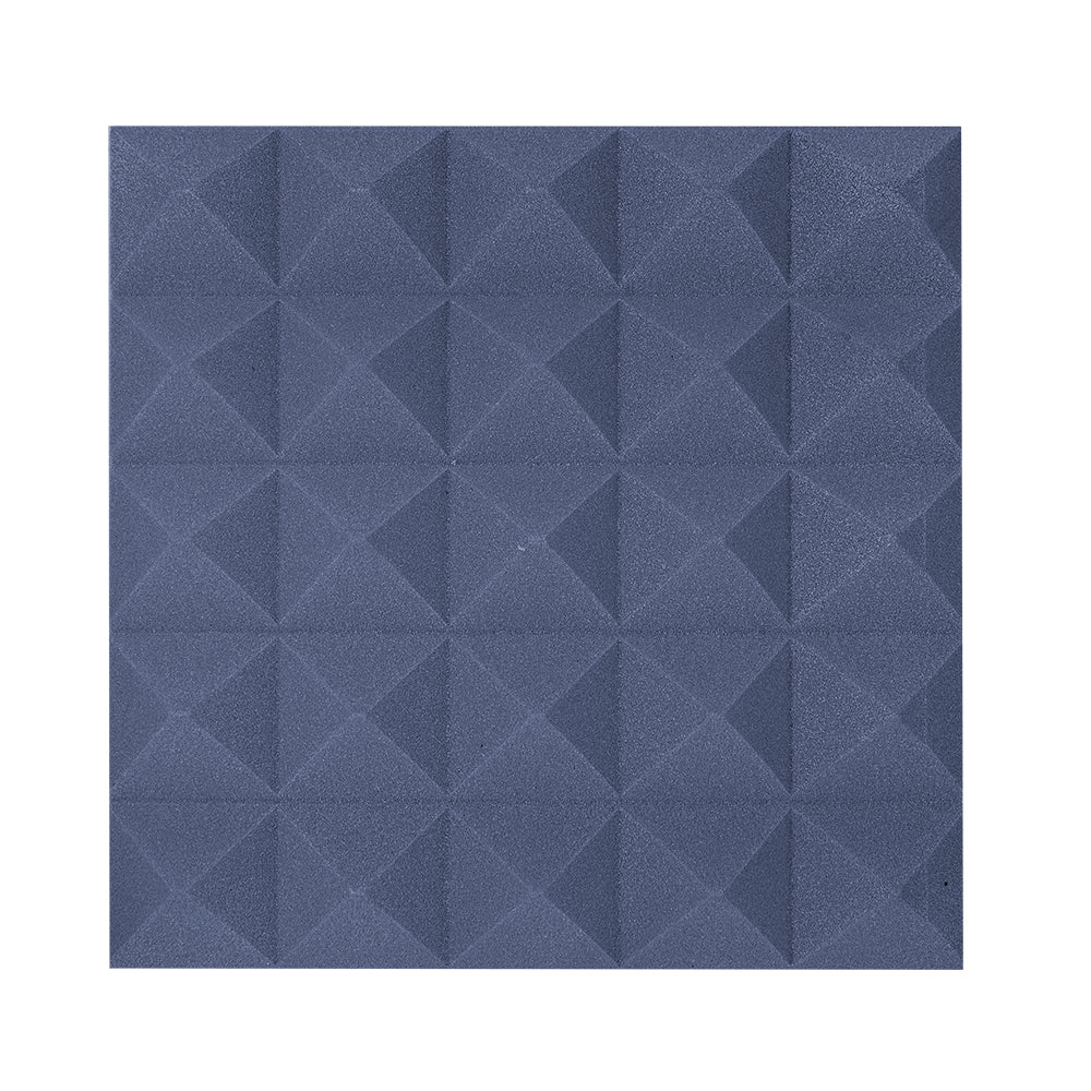 ACOUSTIC PANEL PYRAMIDFOAM 500MM X 500MM GREY