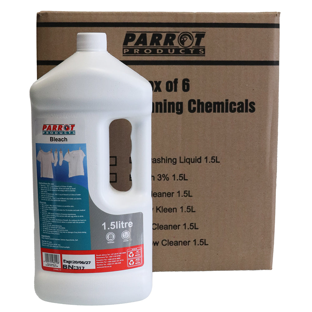 Bleach 1.5L Box Of 6