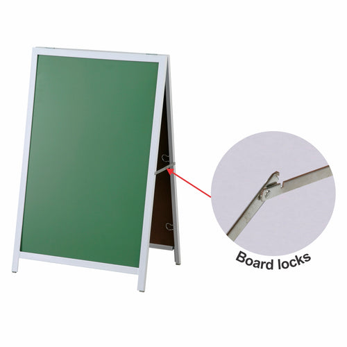 A FRAME CHALK BOARD STEEL FRAME 900*600MM Poster