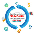 SOFTWARE - PARROT DIGITAL SIGNAGE SOFTWARE SUBSCRIPTION THREE YEAR