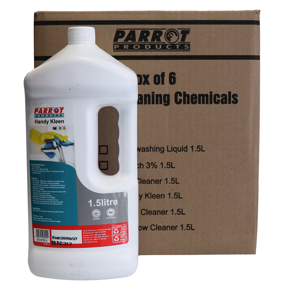 Handy Kleen 1.5l Box Of 6