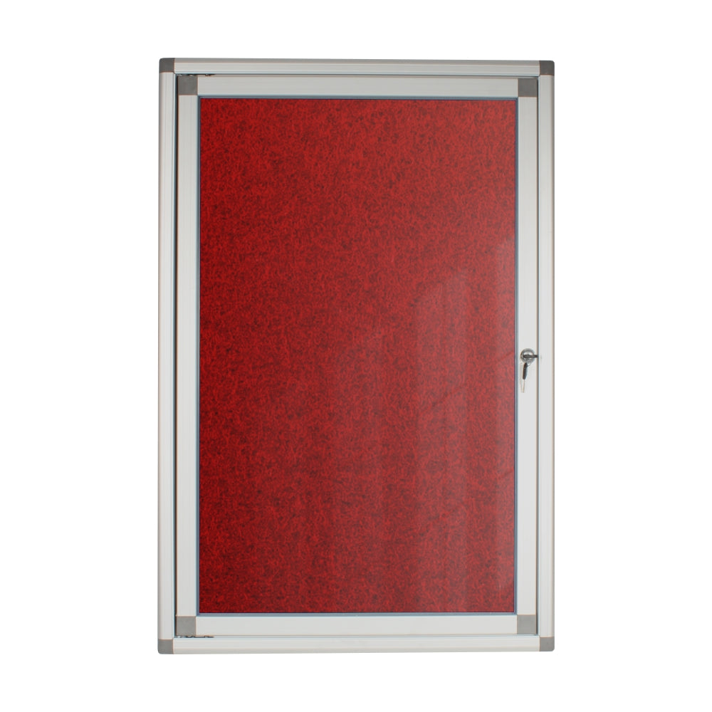 DISPLAY CASE PINNING HINGE 900*600MM BURGUNDY