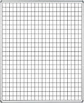 Educational Board Magnetic Whiteboard (1220*920 - White Squares - Side Panel - Option A)