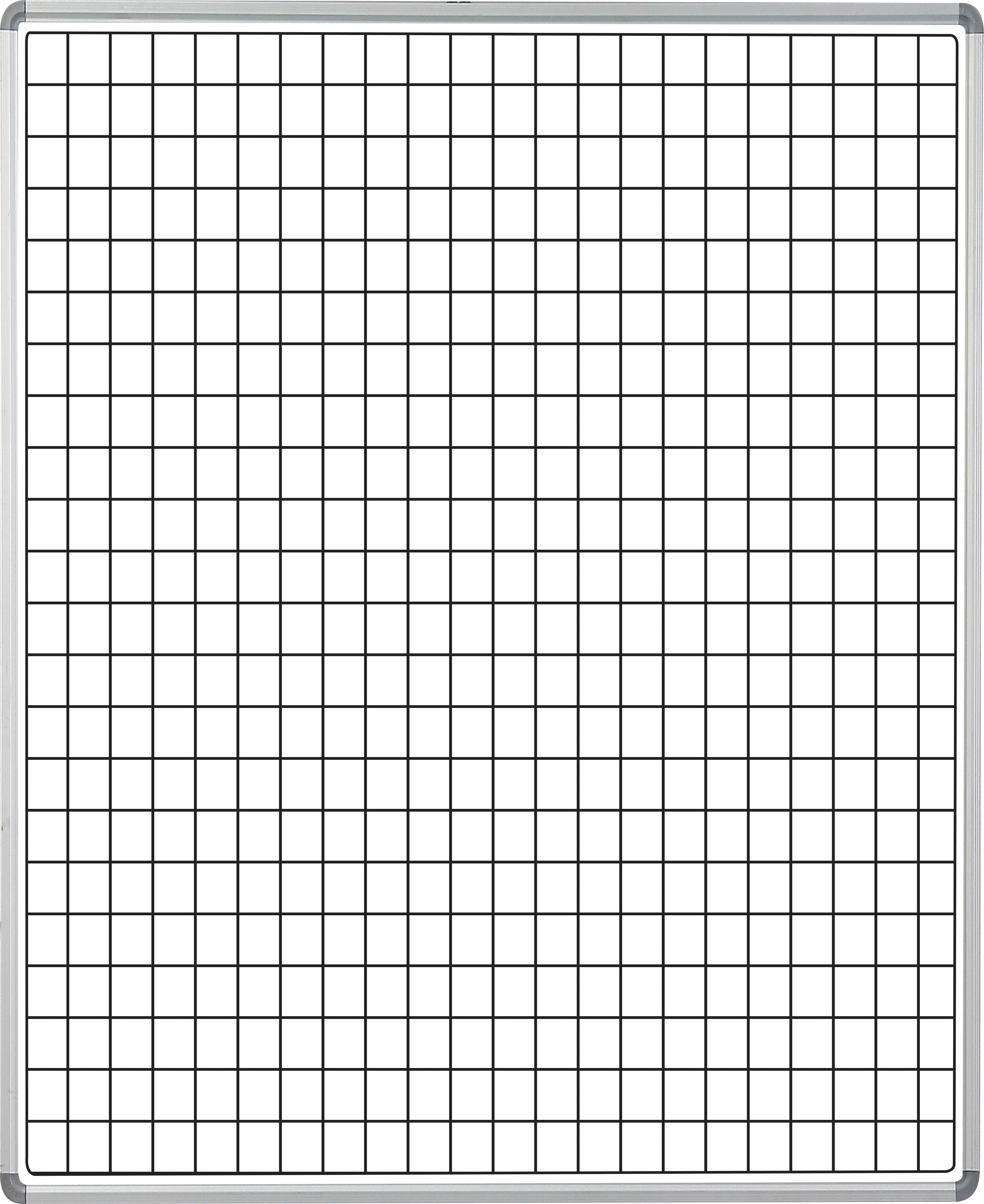 Educational Board Magnetic Whiteboard (1220*920 - White Squares - Side Panel - Option A)