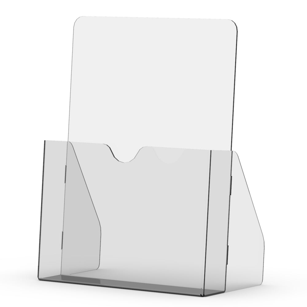 MENU HOLDER ACRYLIC TABLE BROCHURE HOLDER A6 - BOX 5