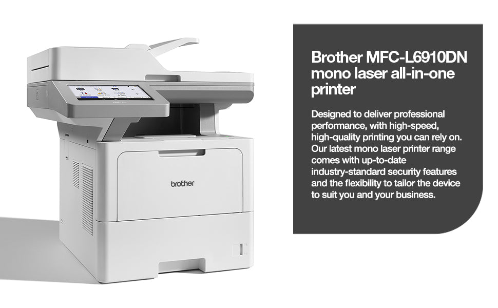 Brother MFC-L6910DN Monochrome Laser All In One 3Yr Warranty