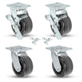 Bat Box Casters / 2x break 2x std