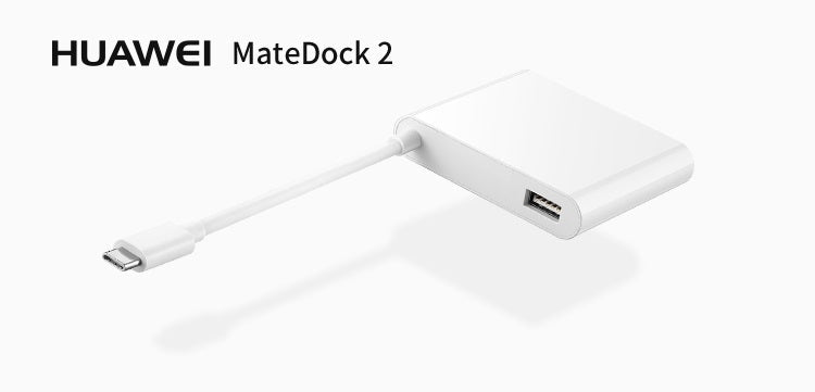 Huawei MateDock 2 USB-C Docking Station with HDMI, VGA & USB-A