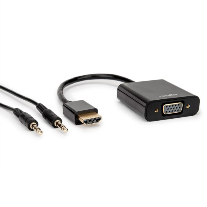 Mecer 3-in-1 HDMI, Mini HDMI & Micro HDMI to VGA Adapter with Audio