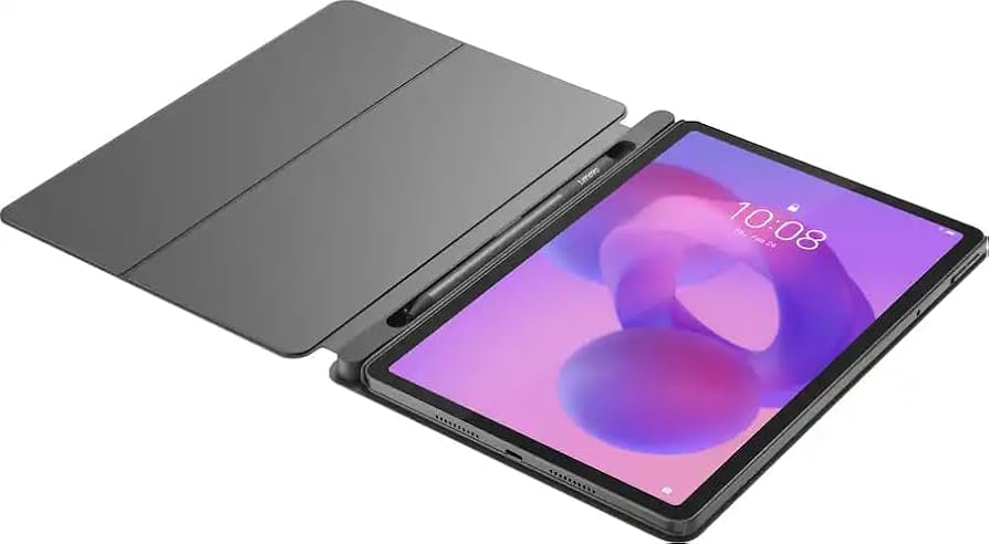 Lenovo Tab K11 5G 11-inch 2.5K Tablet (8GB RAM, 128GB Storage) with Folio Case & Pen - Grey