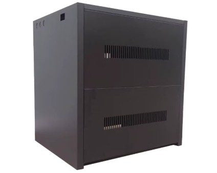 Adjustable Battery Box for 2x 200Ah Batteries - Black