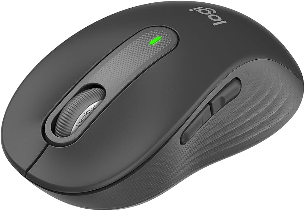 Logitech M650 Signature Wireless Mouse Graphite Bluetooth