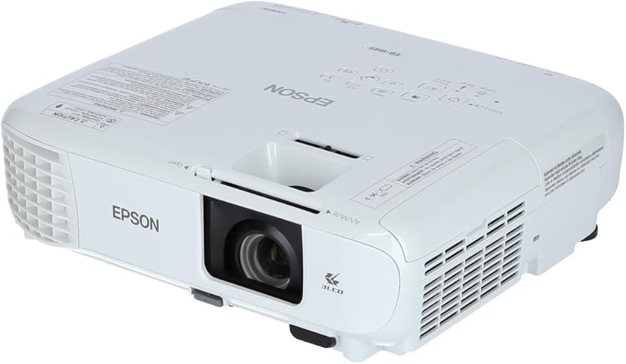 Epson 3800lm WXGA Projector With USB VGA HDMI WiFi Mobile