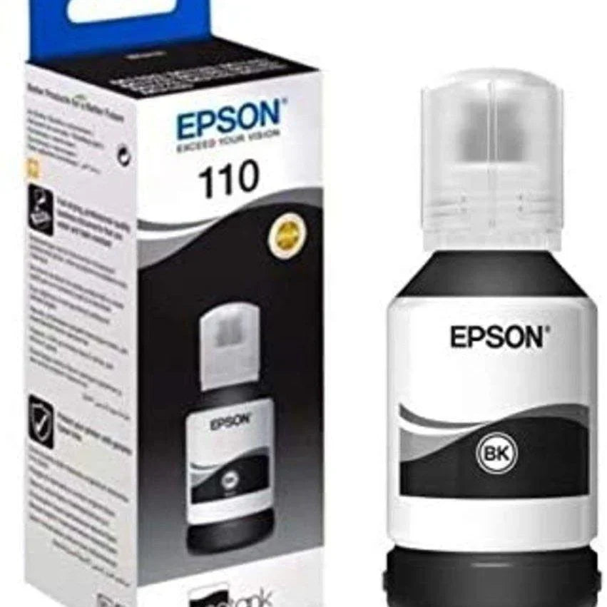 Epson 110 Black XL Ink Bottles 120ml for EcoTank M3170