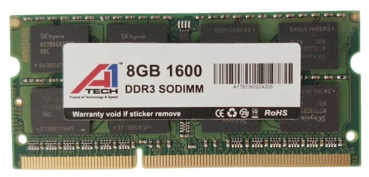 8GB DDR3 1600 SODIMM Notebook Memory Low Voltage RAM