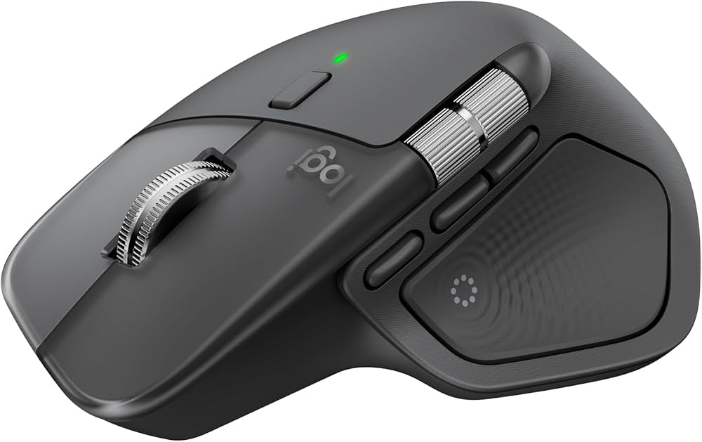 Logitech MX Master 4 Advanced Wireless Performance Mouse - Graphite