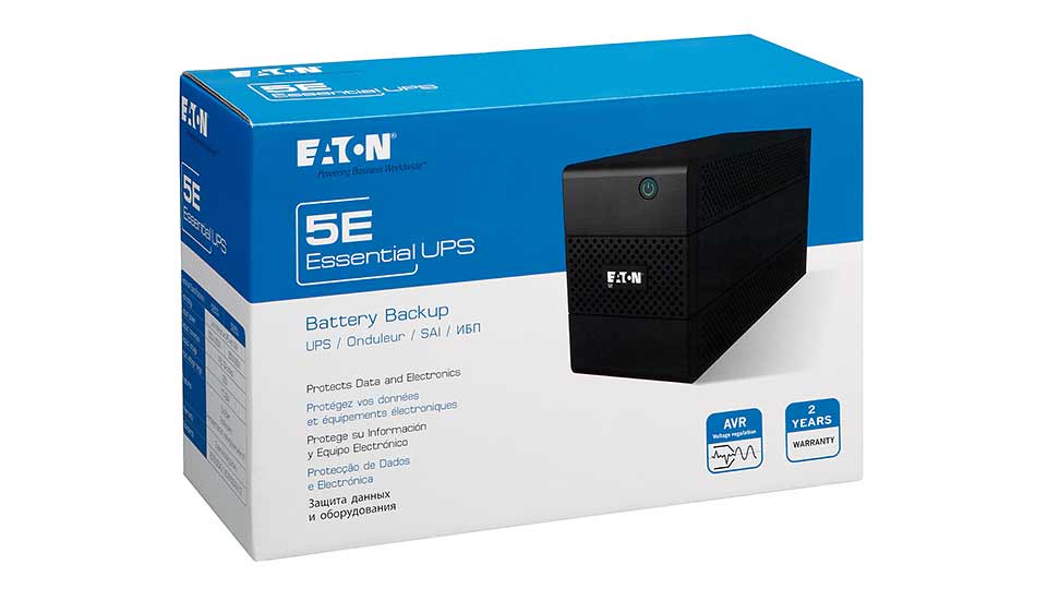 Eaton 5E 1600 USB IEC G2 1600VA Tower UPS AVR 230V Warranty
