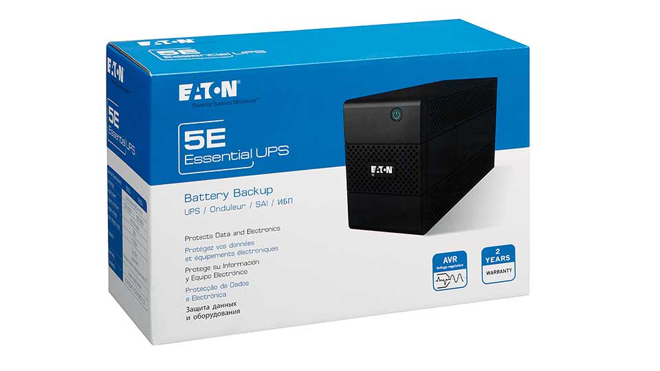 Eaton 5E 700 USB G2 UPS AVR 230V Tower 2 Year Warranty