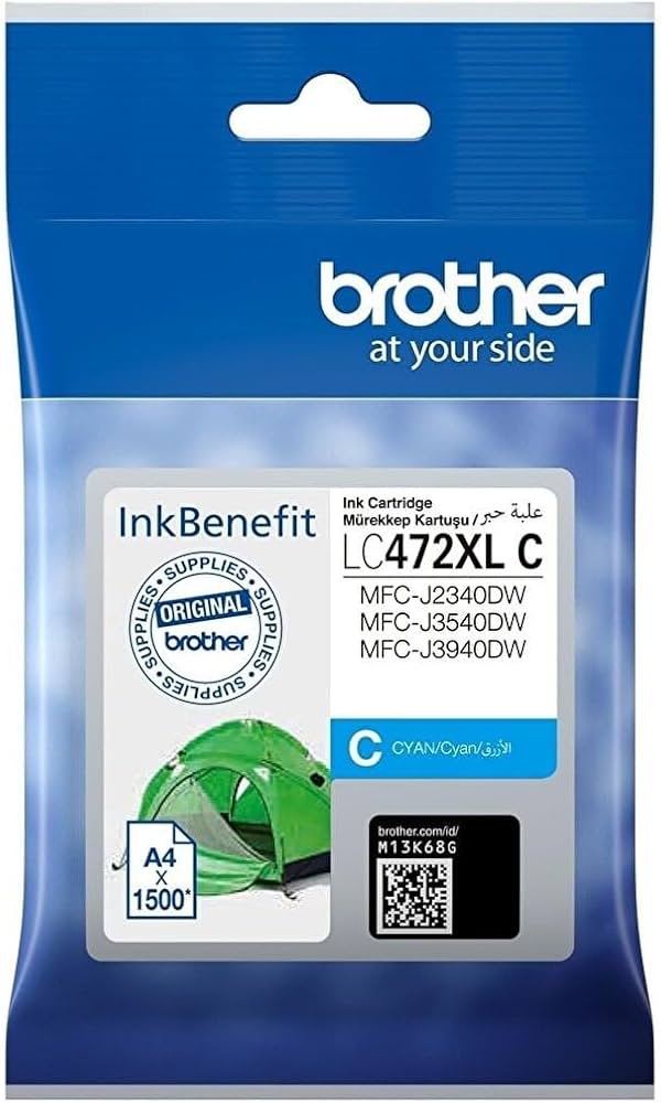 Brother Cyan Ink Cartridge For MFC J3540DW And J3940DW
