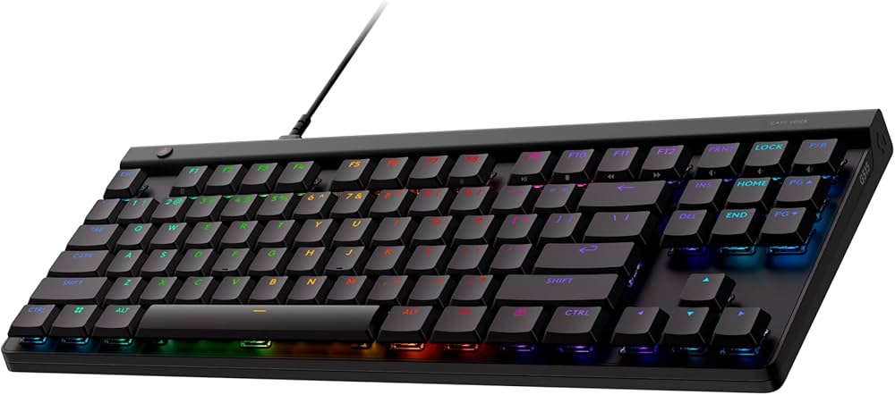 Logitech G515 TKL RGB Gaming Keyboard (Wired, Black)